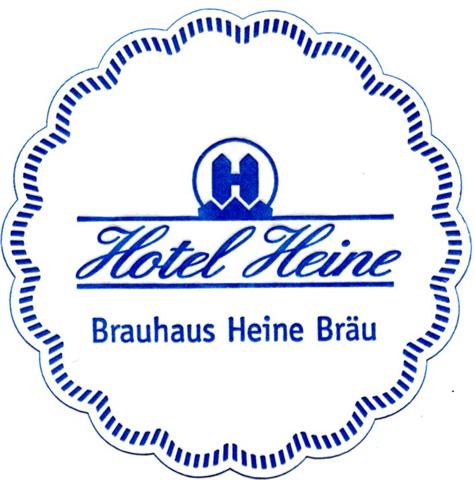 halberstadt hz-st halber heine sofo 1a (180-hotel heine-blau)